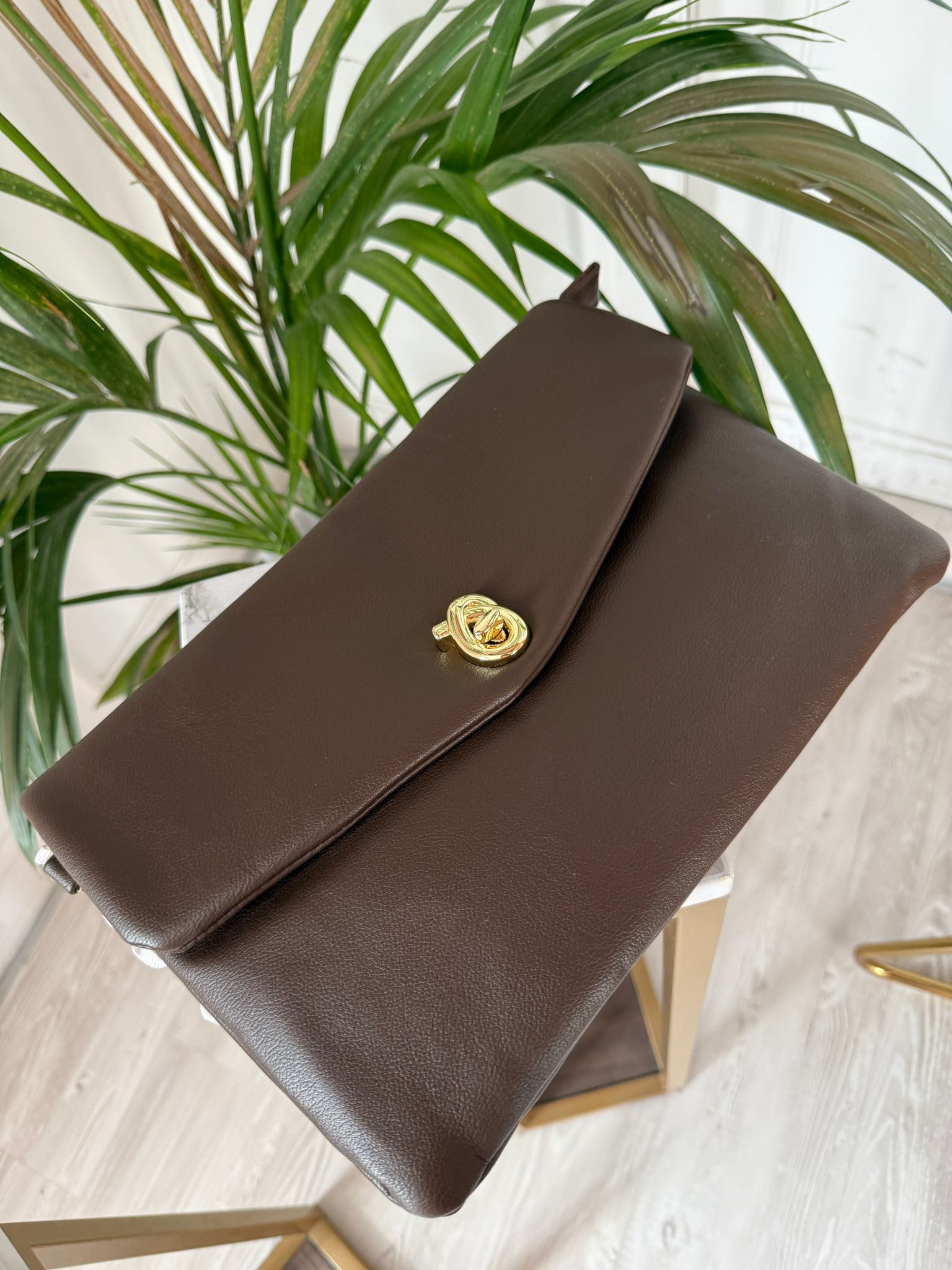 Pochette Marrone