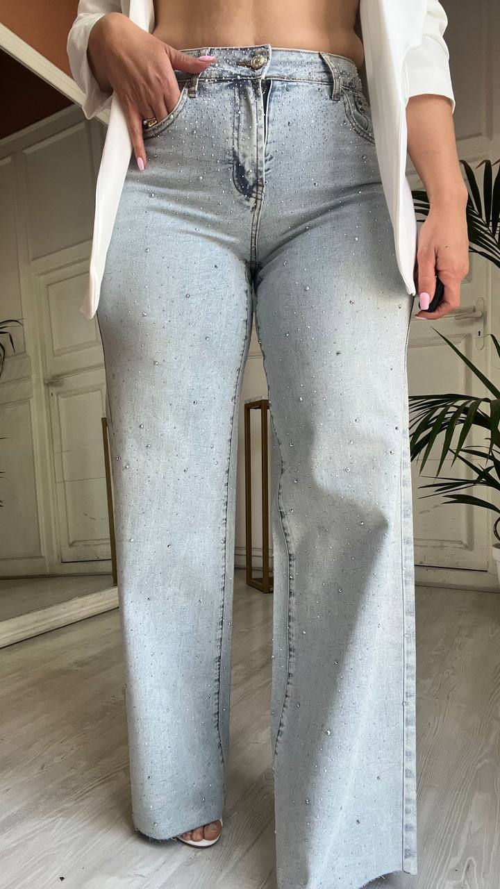Jeans Brillantinato