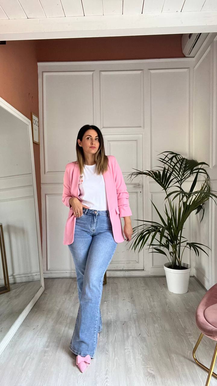 Jeans A Zampa Push Up