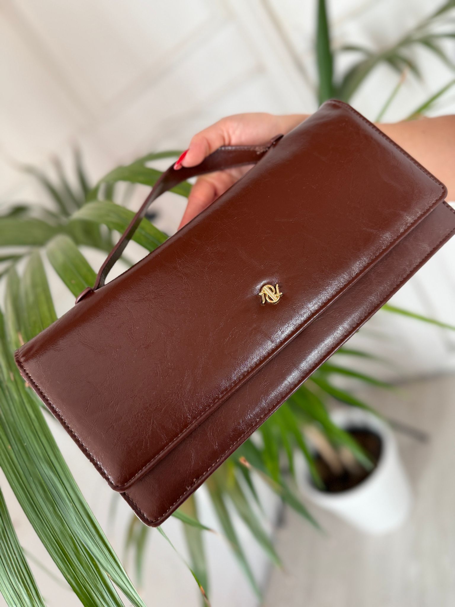 Pochette Marrone